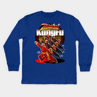 ZhanShi Kung Fu For All Kids Long Sleeve T-Shirt